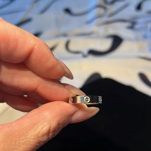 COPY - NEW 925 STERLING SILVER SCREW RING… SIZE 6